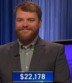 Ryan Manton, today's Jeopardy! winner (for the September 30, 2024 game.)