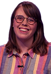 Kate Roesch on Jeopardy!