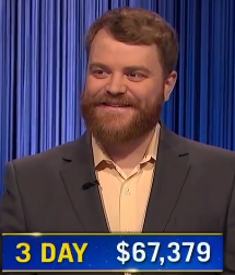 Ryan Manton, today's Jeopardy! winner (for the October 2, 2024 game.)