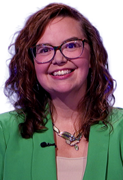 Jacqui Kaplan on Jeopardy!