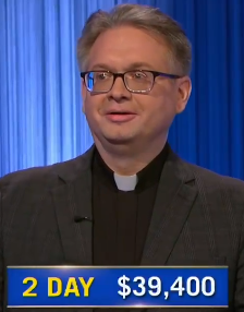 Kevin Laskowski, today's Jeopardy! winner (for the November 26, 2024 game.)