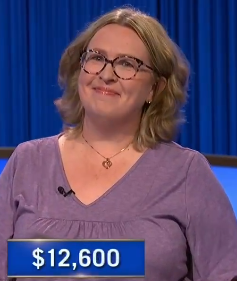 Susan Stumme, today's Jeopardy! winner (for the November 7, 2024 game.)