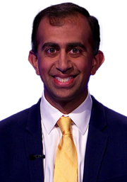 Mehal Shah on Jeopardy!