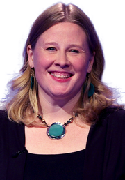 Megan Riddell on Jeopardy!