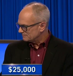 Dave Bond, today's Jeopardy! winner (for the December 5, 2024 game.)