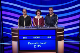 Karen's Last Ziti on Pop Culture Jeopardy!