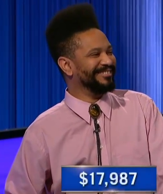Stevie Ruiz, today's Jeopardy! winner (for the December 3, 2024 game.)