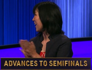Margaret Cho, today's Celebrity Jeopardy! winner (for the January 22, 2025 game.)
