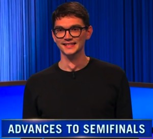 Marko Saric, today's Jeopardy! winner (for the January 17, 2025 game.)