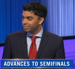 Neilesh Vinjamuri, today's Jeopardy! winner (for the July 30, 2025 game.)
