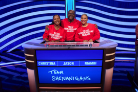 Team Shenanigans on Pop Culture Jeopardy!