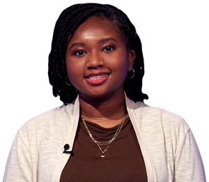 Maya Wright on Jeopardy!