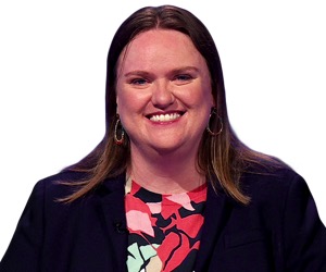 Emily Sands on Jeopardy!