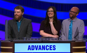 Buggsy Mogues, today's Pop Culture Jeopardy winners (for February 26, 2025, episode 38.)