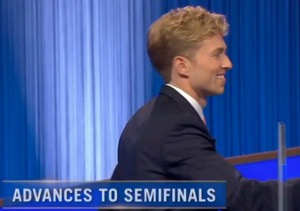 Drew Goins, today's Jeopardy! winner (for the August 4, 2025 game.)