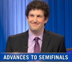 Matt Amodio, today's Jeopardy! winner (for the August 18, 2025 game.)