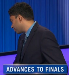 Neilesh Vinjamuri, today's Jeopardy! winner (for the February 6, 2025 game.)