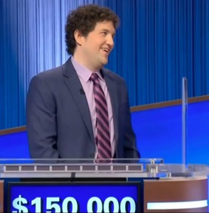 Matt Amodio, today's Jeopardy! winner (for the March 6, 2025 game.)