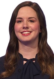 Rachel Hall on Jeopardy!