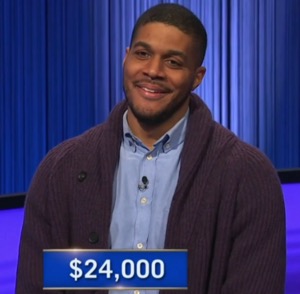 Geoff Barnes, today's Jeopardy! winner (for the May 29, 2025 game.)