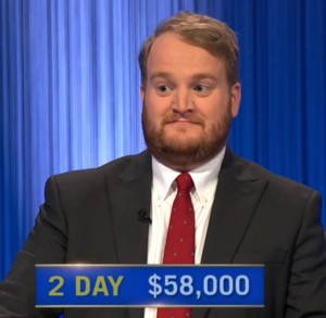 Matt Massie, today's Jeopardy! winner (for the June 11, 2025 game.)