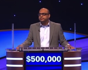 Yogesh Raut, 2025's Jeopardy! Masters champion.