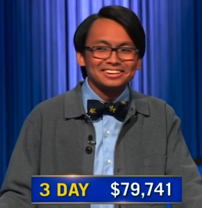 Paolo Pasco, today's Jeopardy! winner (for the September 12, 2025 game.)