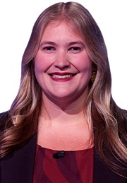 Ellie Baker on Jeopardy!