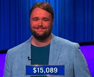 TJ Fisher, today's Jeopardy! winner (for the October 2, 2025 game.)