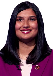 Sarah Khan on Jeopardy!