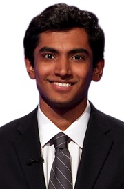 Krish Patel on Jeopardy!