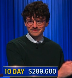 Harrison Whitaker, today's Jeopardy! winner (for the November 14, 2025 game.)