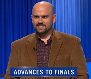 Dave Widmayer, today's Jeopardy! winner (for the December 16, 2025 game.)