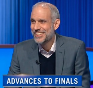 Dondi DeMarco, today's Jeopardy! winner (for the December 30, 2025 game.)
