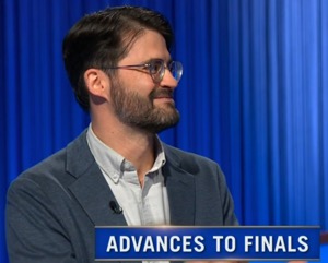 Pete Johnston, today's Jeopardy! winner (for the December 17, 2025 game.)