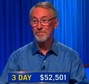 Ron Lalonde, today's Jeopardy! winner (for the December 5, 2025 game.)