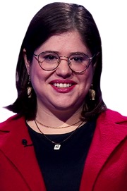 Allegra Kuney on Jeopardy!