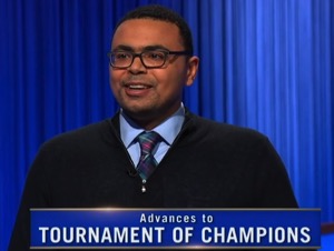 Cameron Berry, today's Jeopardy! winner (for the January 16, 2026 game.)