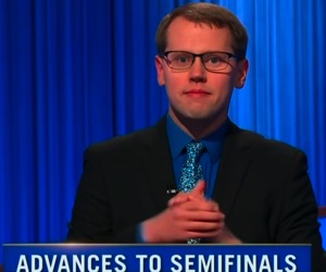 Steven Olson, today's Jeopardy! winner (for the January 23, 2026 game.)