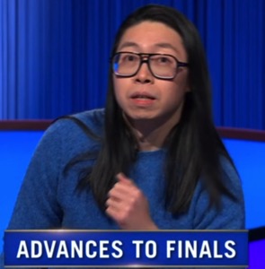 Andrew He, today's Jeopardy! winner (for the February 16, 2026 game.)