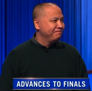 Long Nguyen, today's Jeopardy! winner (for the February 17, 2026 game.)