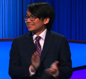 Paolo Pasco, today's Jeopardy! winner (for the February 2, 2026 game.)