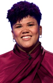 Kamilah Tisdale on Jeopardy!