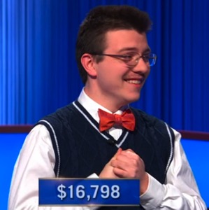 Luke Henson, today's Jeopardy! winner (for the March 12, 2026 game.)