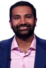 Prithish David on Jeopardy!
