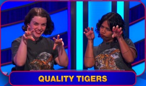Quality Tigers on Pop Culture Jeopardy!