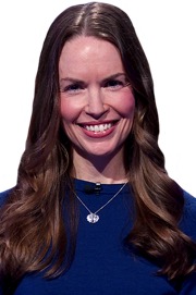 Bridget Palmer on Jeopardy!