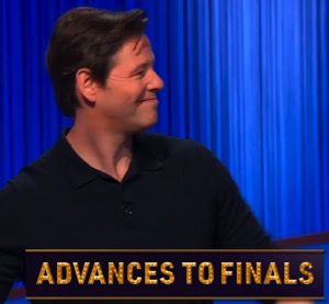 Ike Barinholtz, today's Celebrity Jeopardy! winner (for the May 14, 2026 game.)