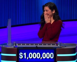 Mina Kimes, tonight's Celebrity Jeopardy! winner (for the May 15, 2026 game.)