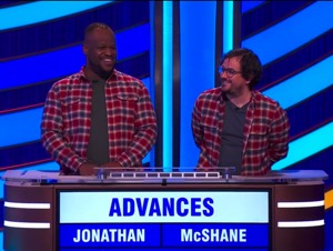 One Baddie After Another, today's Pop Culture Jeopardy! winners (for the May 11, 2026 game.)